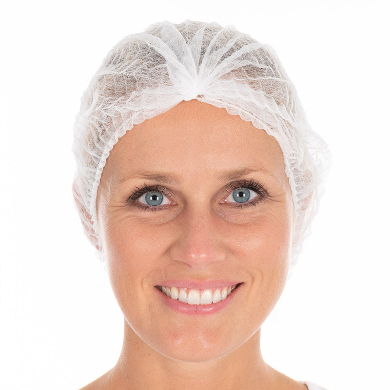 Charlotte clip blanc 53,5 cm - 100 pcs.